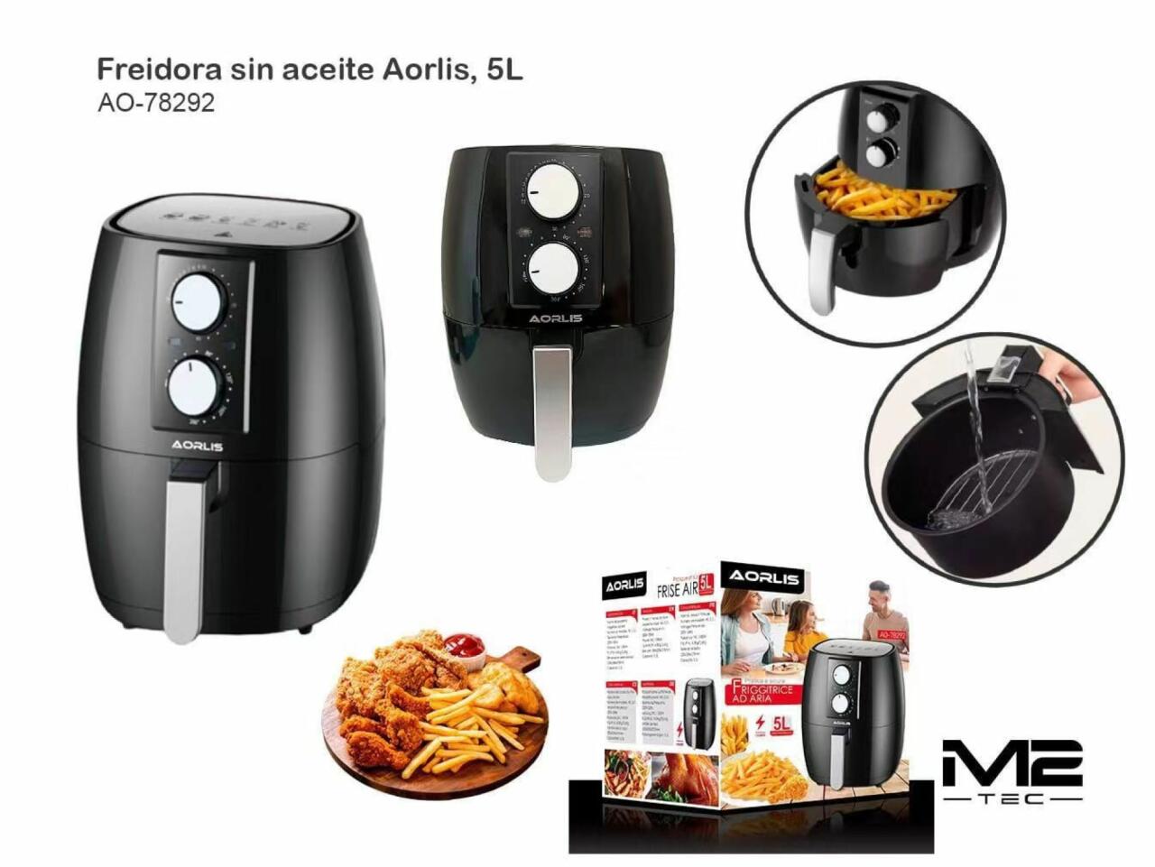 Freidora de aire Aorlis 5L