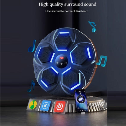 Máquina de boxeo musical con guantes