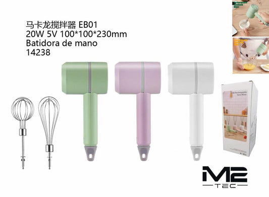 Licuadora de mano 20W 5V Compacta y portátil