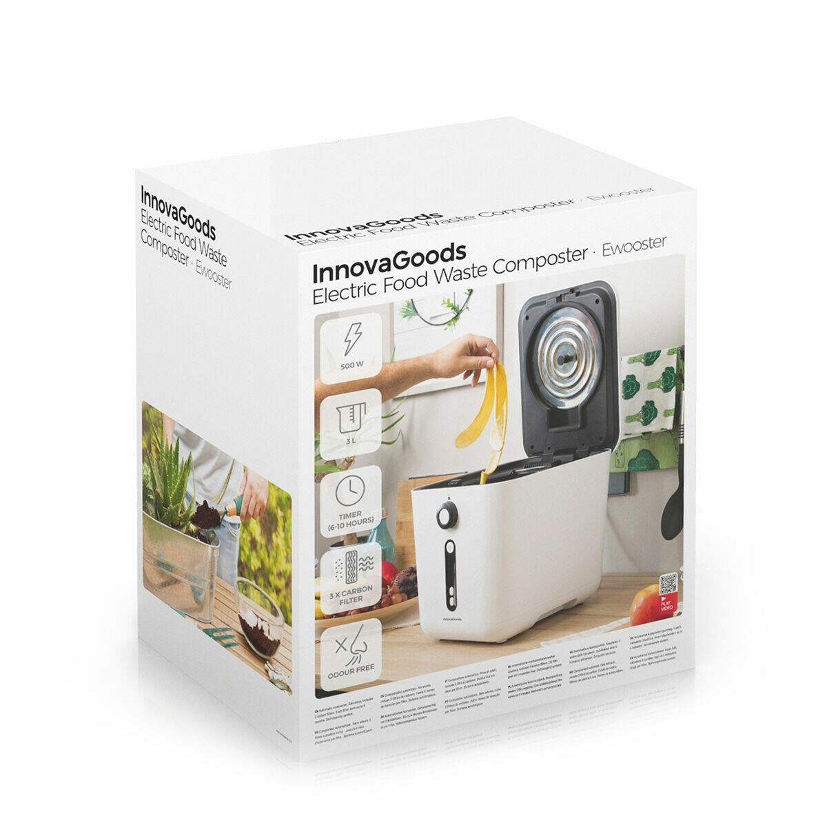 Compostador eléctrico de cocina Ewooster InnovaGoods