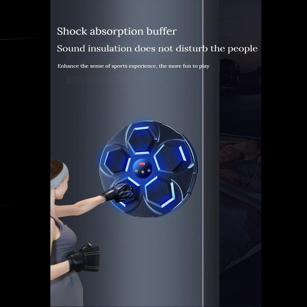 Máquina de boxeo musical con guantes