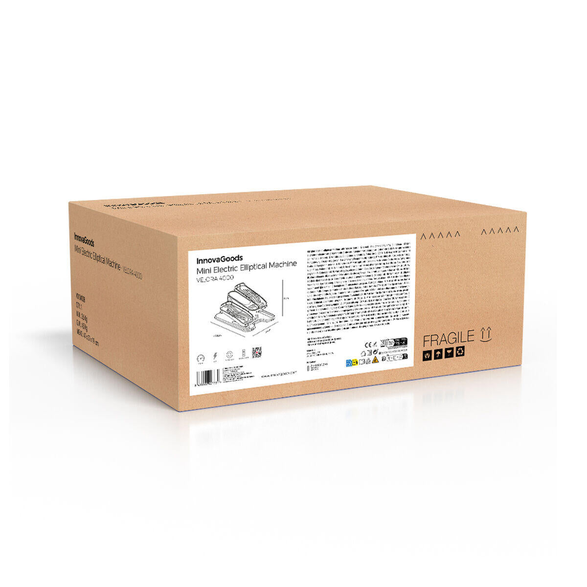 Mini elíptica eléctrica con control remoto Velora 4000 InnovaGoods