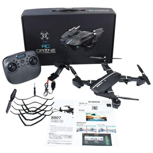 Dron Black Quadcopter Wi-Fi