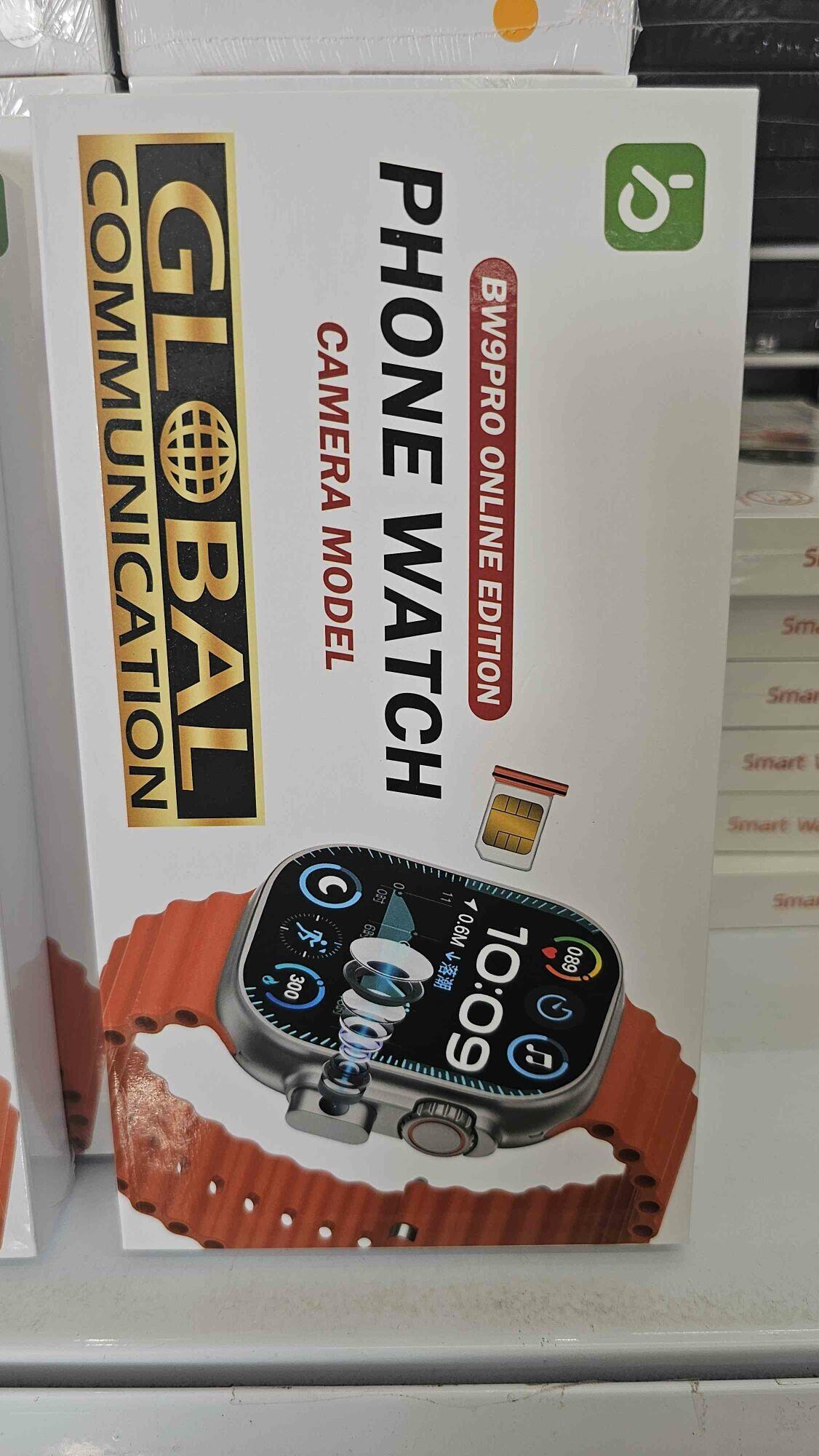 BW9 Pro Smartwatch con Cámara Incorporada – Tecnología que Va Más Allá del Tiempo