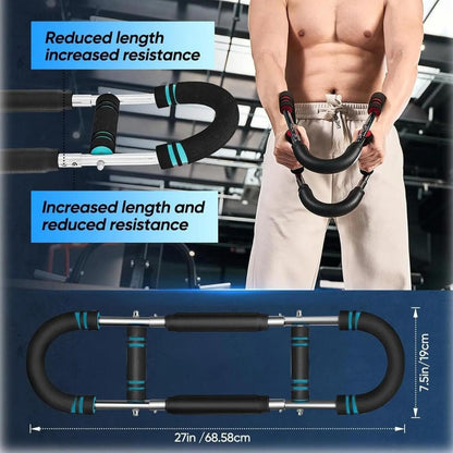 Entrenador de brazos en forma de U