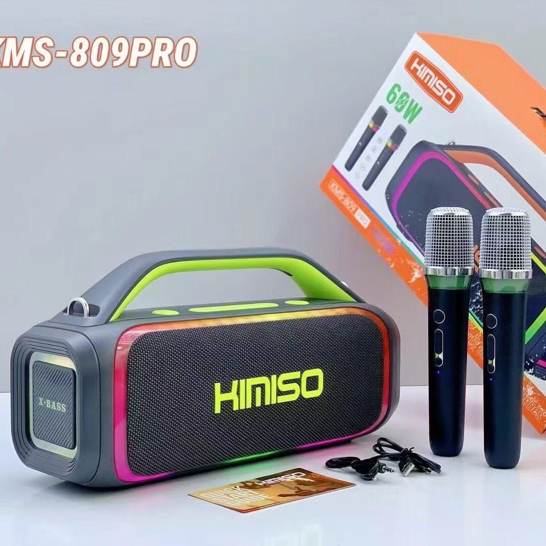 Altavoz Bluetooth de 60 W con 2 micrófonos integrados: potencia y diversión en cada fiesta