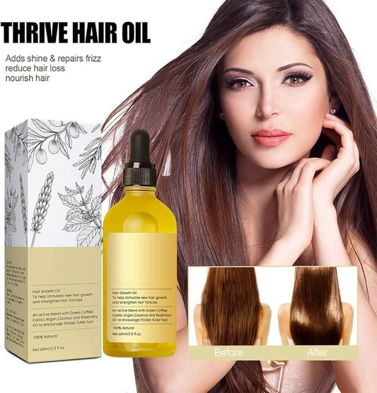 Aceite Esencial Capilar Vegano – Fortalece y Estimula el Crecimiento del Cabello