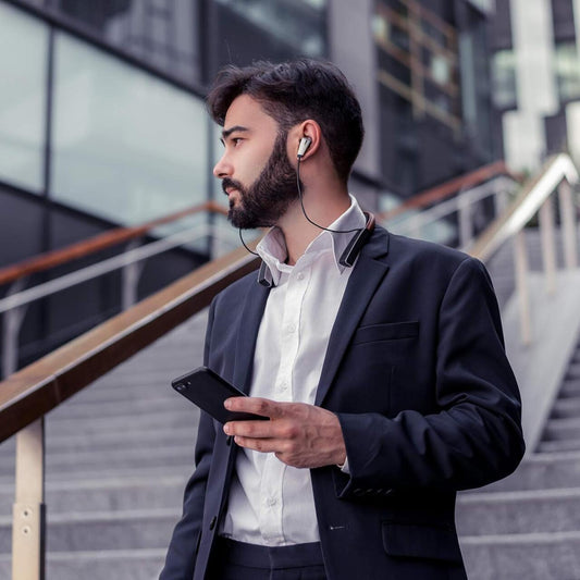 Edifier W380NB Auriculares Bluetooth - Wireless Neckband, Hi-Fi, 60 horas de musica, BT 5.4