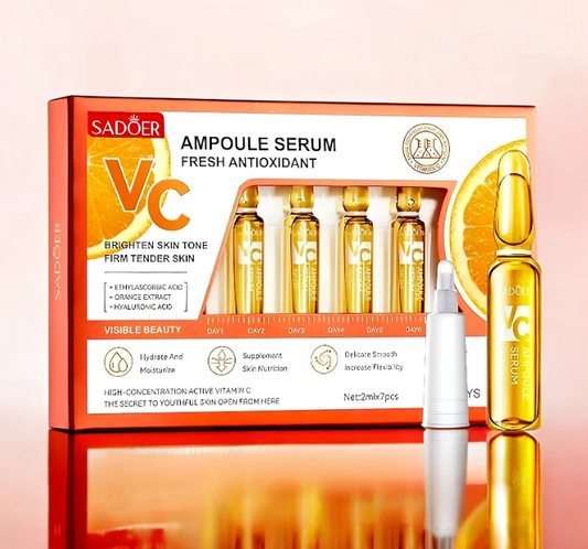 Sérum en Ampolla Refrescante Antioxidante con Vitamina C – Tratamiento de 7 Días (7 x 2ml)