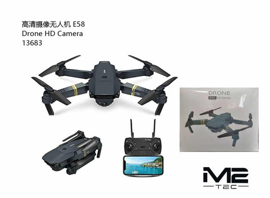 Dron con Cámara HD Plegable y Control Remoto