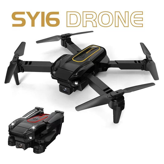 Dron con cámara gran angular HD y funda incluida