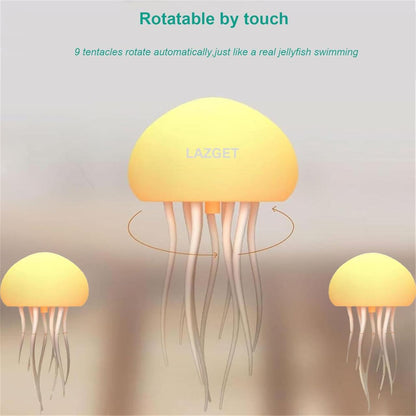 Lámpara flotante Medusa – Iluminación LED RGB